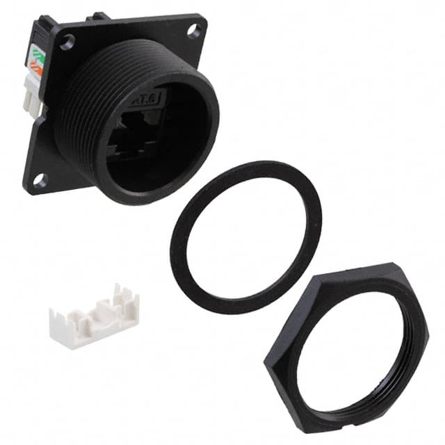 DCP-RJ6T-RD CONN MOD JACK 8P8C R/A UNSHLD