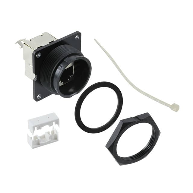 DCP-RJ6SB-RD CONN MOD JACK 8P8C R/A SHIELDED