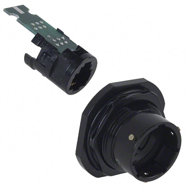 RJ11F72B CONN MOD JACK 6P6C UNSHIELDED