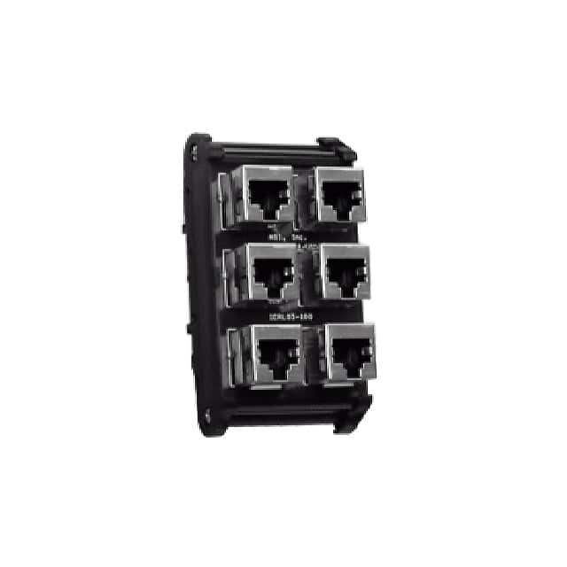 DRRJ45P6 RJ45 PARALLEL CONNECTOR