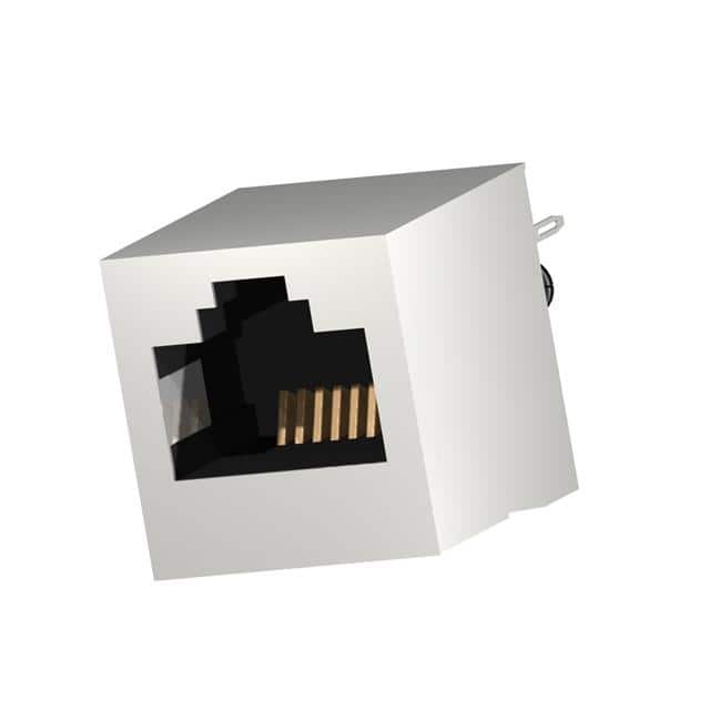 SCNRJ-88SGNSNN-486FSOVTH 10/100 BASE-T SINGLEPORT RJ45