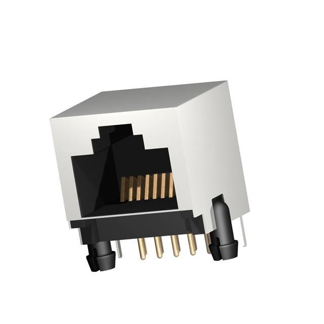 SCNRJ-1010GGNSNN-484H5SORTH 10/100 BASE-T SINGLEPORT RJ45