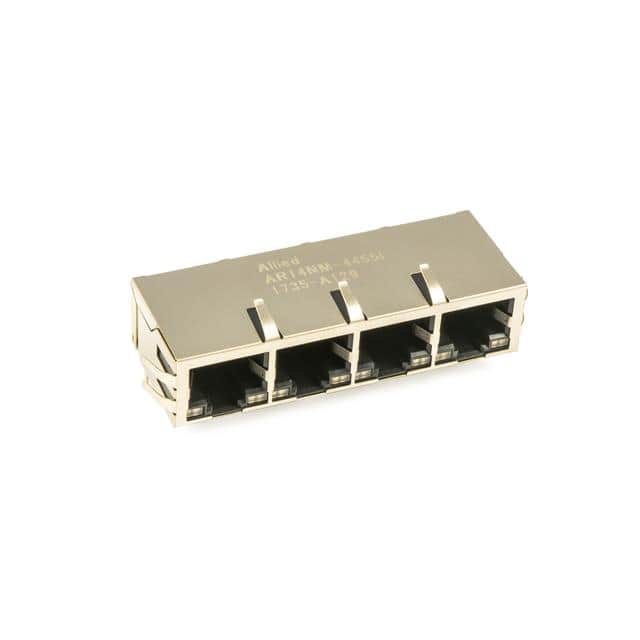 AR14NM-4455I 1x4 RJ45 Connector, No Magnetics