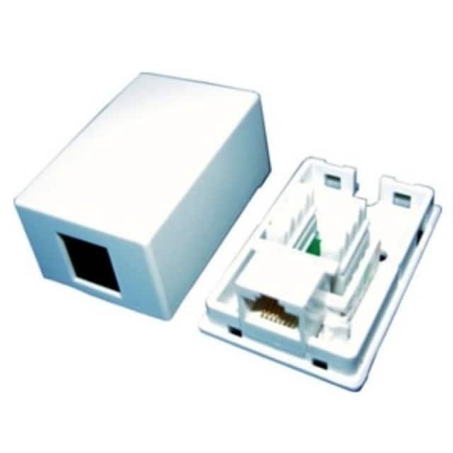 DGA64102 8C RJ45 Jack Keystone Block Type