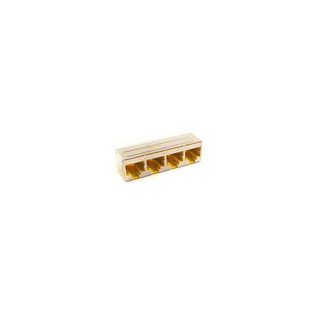 ARV14NM-4665I 1x4 RJ45 VertMnt, NoMag, IndTemp