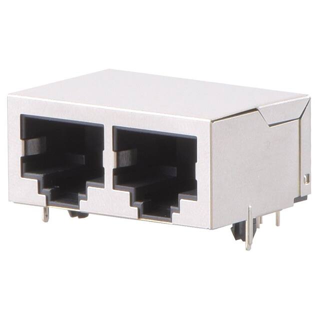 KRD-S-21-8-8-4-1DX CONN MOD JACK 8P8C SHLD