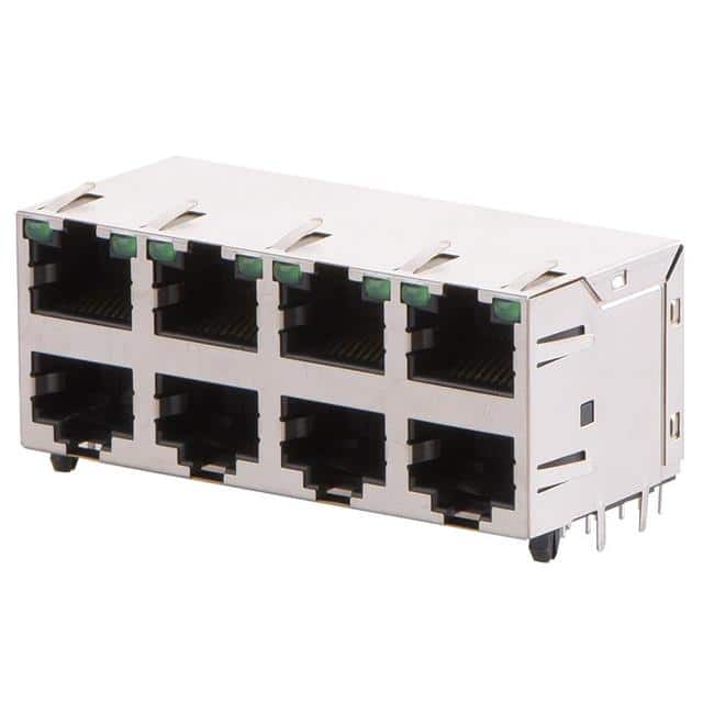 KRD-S-24-8-8-4-GAD CONN MOD JACK 8PORT 8P8C SHLD