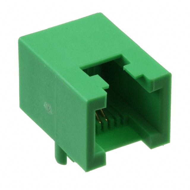 E5362-3006G2-L CONN MOD JACK 6P2C R/A UNSHLD