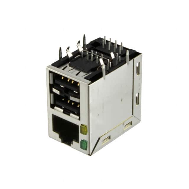 6116151-2 CONN MOD JACK 8P8C R/A SHIELDED
