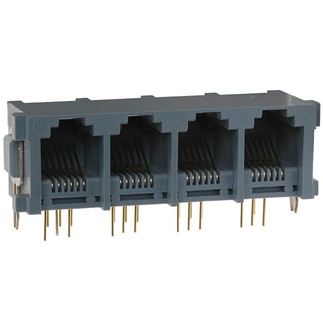 TM2REA-2424 CONN MOD JACK 6P6C R/A UNSHLD