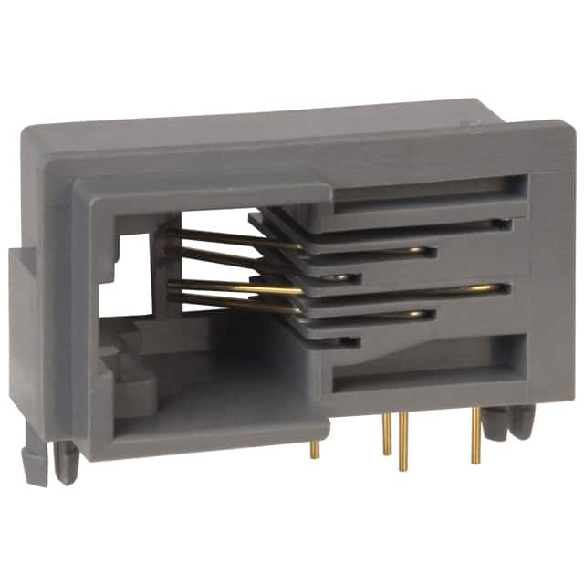 TM5RF-64(50) CONN MOD JACK 6P4C R/A UNSHLD