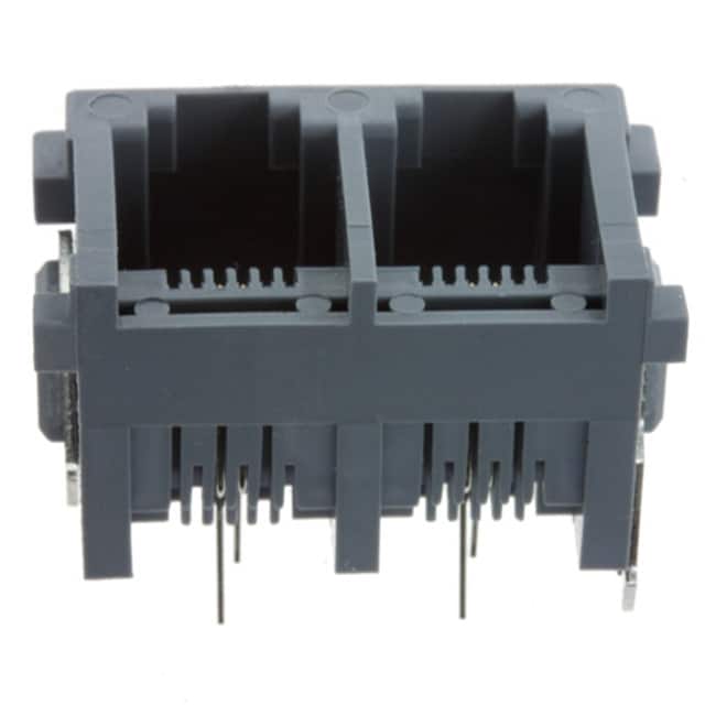 TM2RE-1204 CONN MOD JACK 6P2C VERT UNSHLD