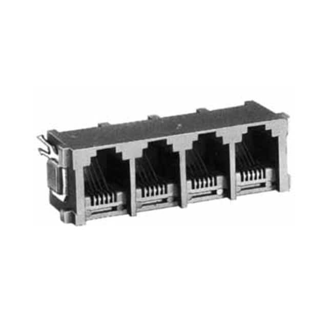 TM2RE-2416 CONN MOD JACK 6P4C VERT UNSHLD