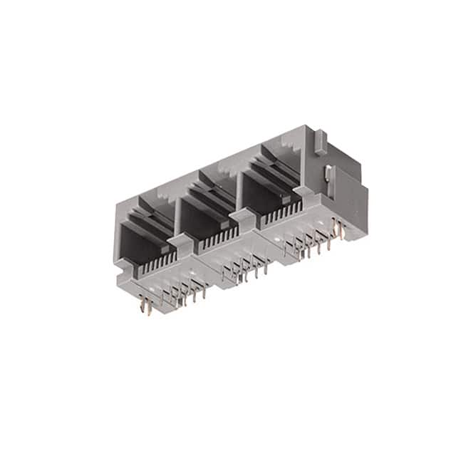 TM5RSA-2424 CONN MOD JACK 8P8C R/A UNSHLD