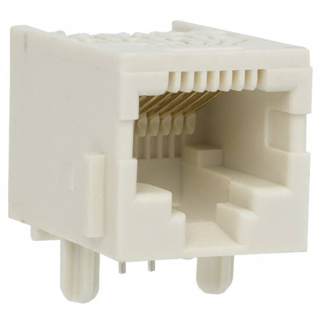 5-6609208-3 CONN MOD JACK 8P8C R/A UNSHLD