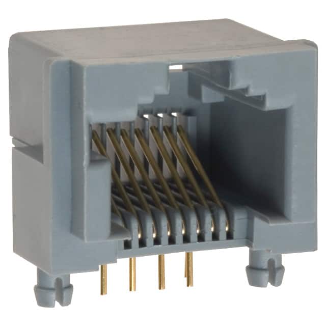 TM5RJ2-88 CONN MOD JACK 8P8C R/A UNSHLD
