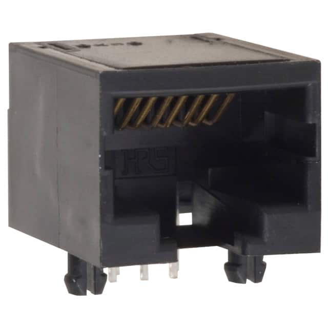 TM5RL-88 CONN MOD JACK 8P8C R/A UNSHLD