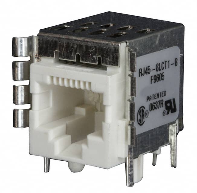 1-6609211-1 CONN MOD JACK 8P8C R/A SHIELDED