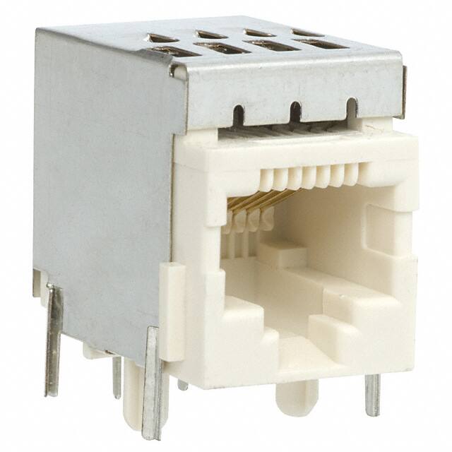 1-6609211-3 CONN MOD JACK 8P8C R/A SHIELDED