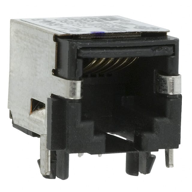 RJ11-6N4-S CONN MOD JACK 6P6C R/A SHIELDED
