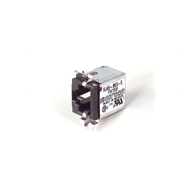 RJ45-8N3-S CONN MOD JACK 8P8C R/A SHIELDED