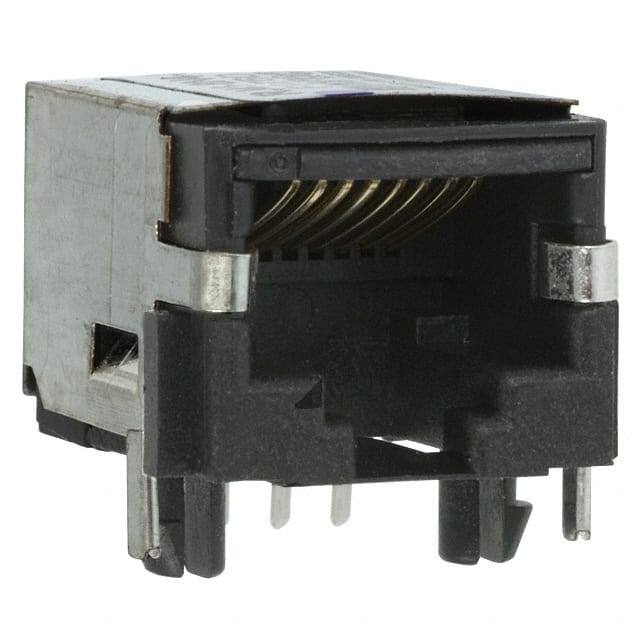 RJ45-8N4-S CONN MOD JACK 8P8C R/A SHIELDED