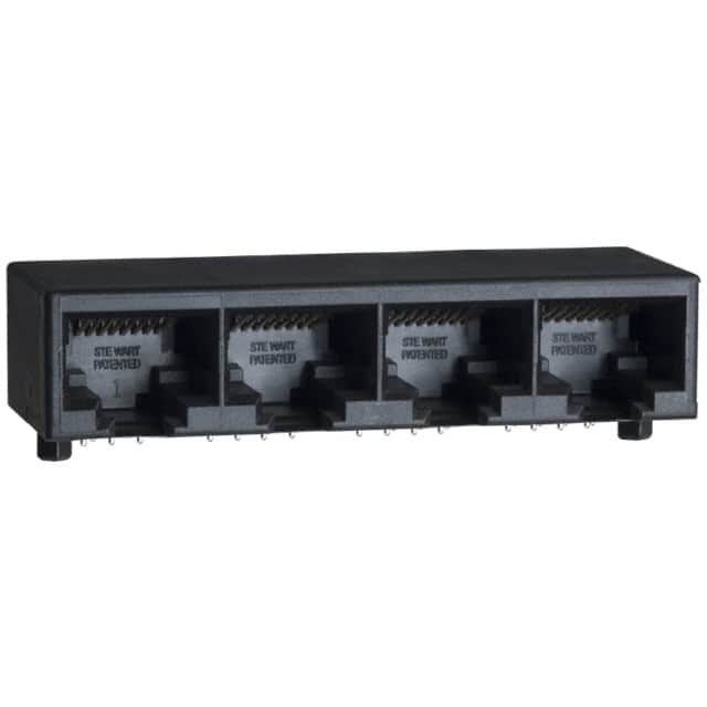 SS-668804-NF CONN MOD JACK 8P8C R/A UNSHLD