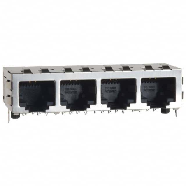 SS-718804S-A-PG4-AC CONN MOD JACK 8P8C R/A SHIELDED