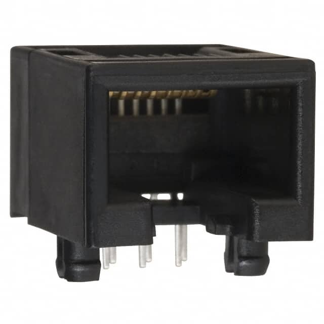 0950012881 CONN MOD JACK 8P8C R/A UNSHLD