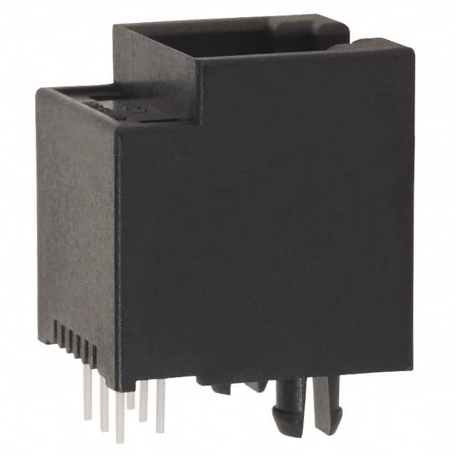 0950032661 CONN MOD JACK 6P6C VERT UNSHLD