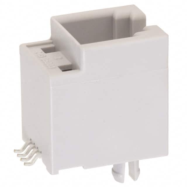 0950036441 CONN MOD JACK 4P4C VERT UNSHLD