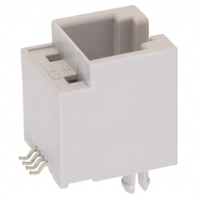 0950036641 CONN MOD JACK 6P4C VERT UNSHLD