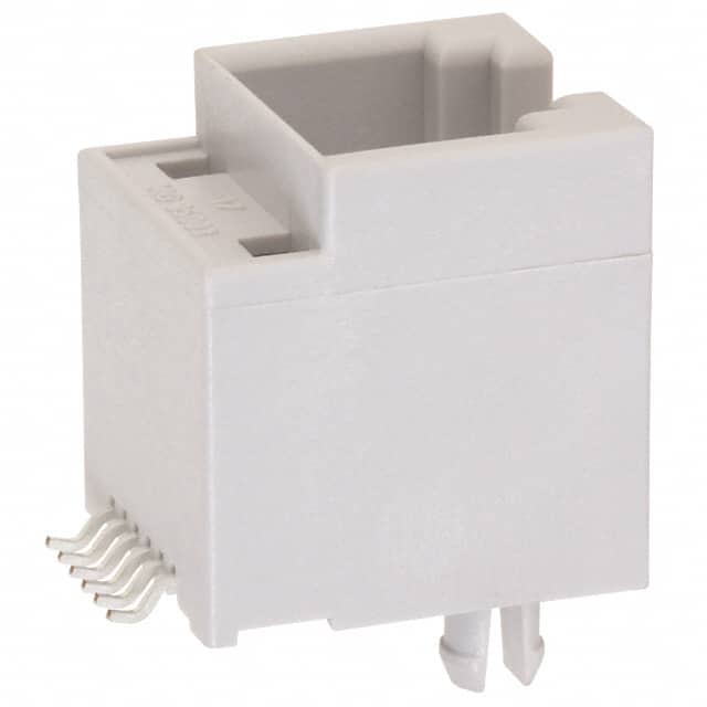 0950036661 CONN MOD JACK 6P6C VERT UNSHLD
