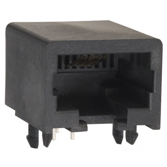 0432028119 CONN MOD JACK 8P4C R/A UNSHLD