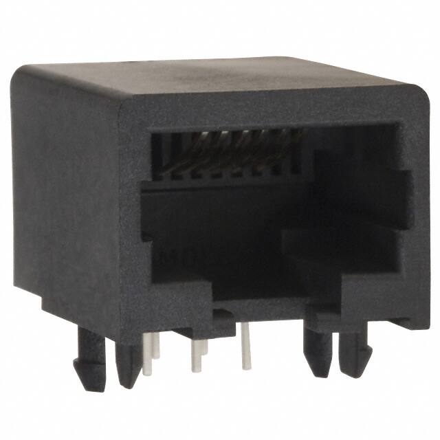 0432028116 CONN MOD JACK 8P6C R/A UNSHLD