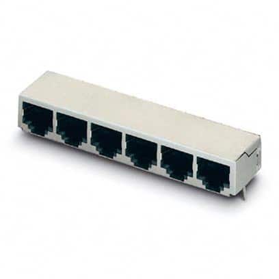 1688612 CONN MOD JACK 8P8C R/A SHIELDED