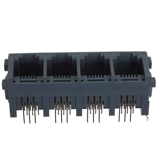 TM2RE-2424(50) CONN MOD JACK 6P6C VERT UNSHLD