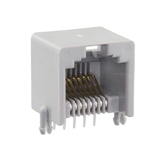 0520188816 CONN MOD JACK 8P8C R/A UNSHLD