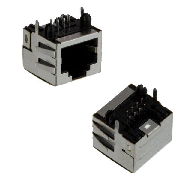 E5J88-04L0B5-L CONN MOD JACK R/A 8P8C SHIELDED