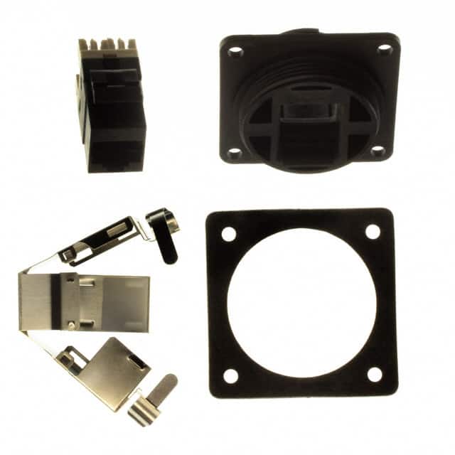 1546908-1 CONN MOD JACK 8P8C SHIELDED
