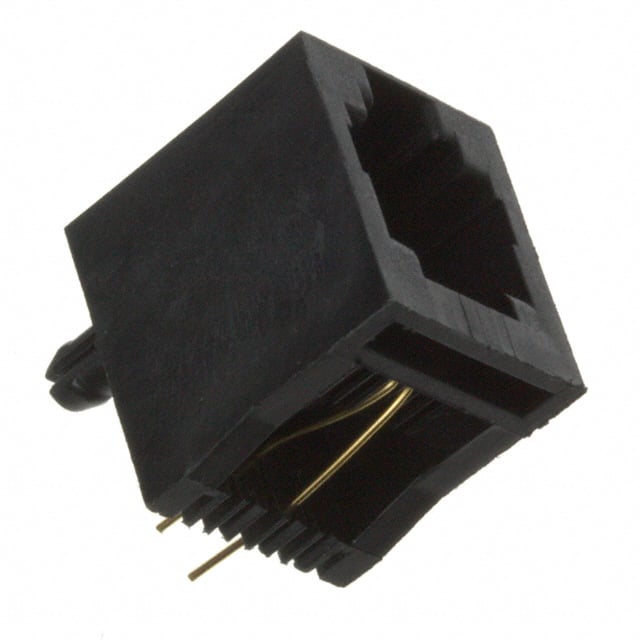 SS65600-010G CONN MOD JACK 6P2C VERT SHIELDED