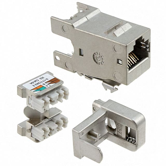 1711343-2 CONN MOD JACK 8P8C R/A SHIELDED