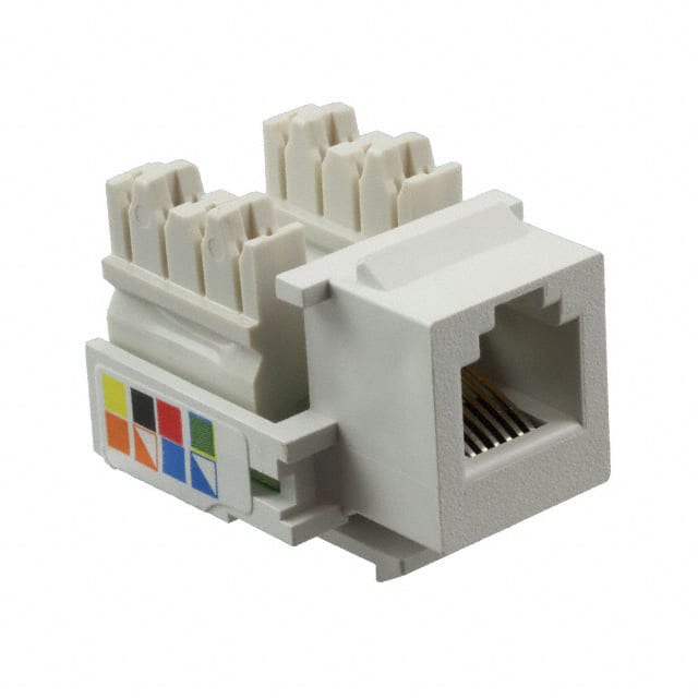 406375-3 CONN MOD JACK 6P6C UNSHIELDED