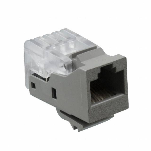 1116604-4 CONN MOD JACK 8P8C UNSHIELDED