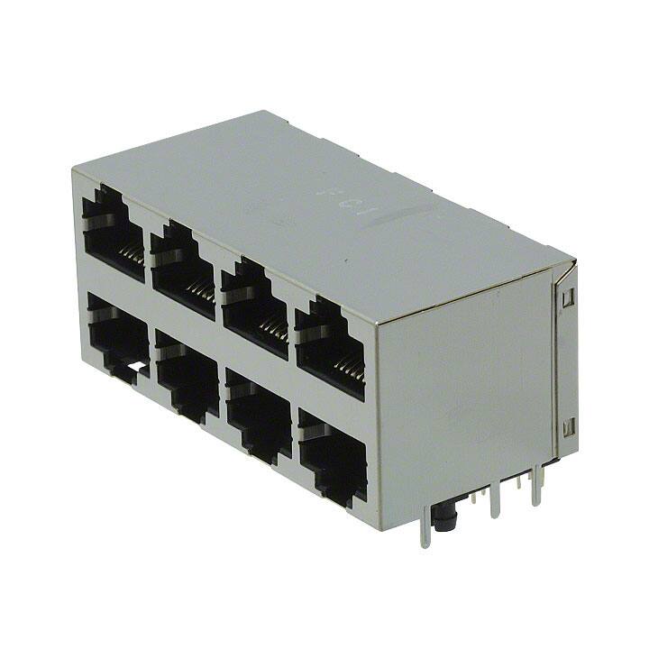 10118072-500A010LF CONN MOD JACK 8P8C R/A SHIELDED