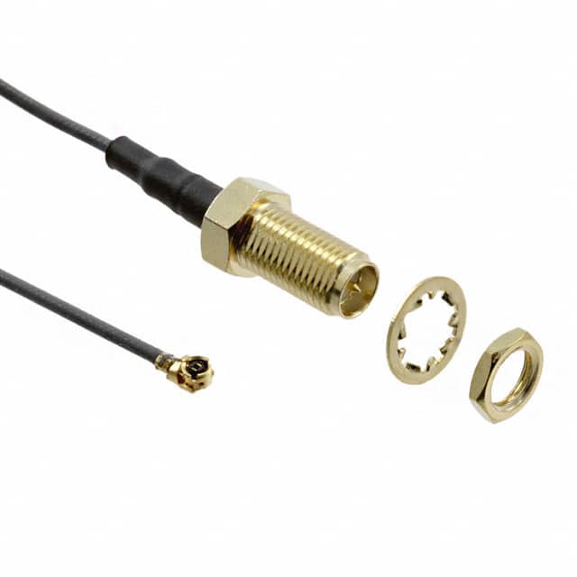 1300-00041 CBL ASSY RP-SMA-UMCC RG178 5"