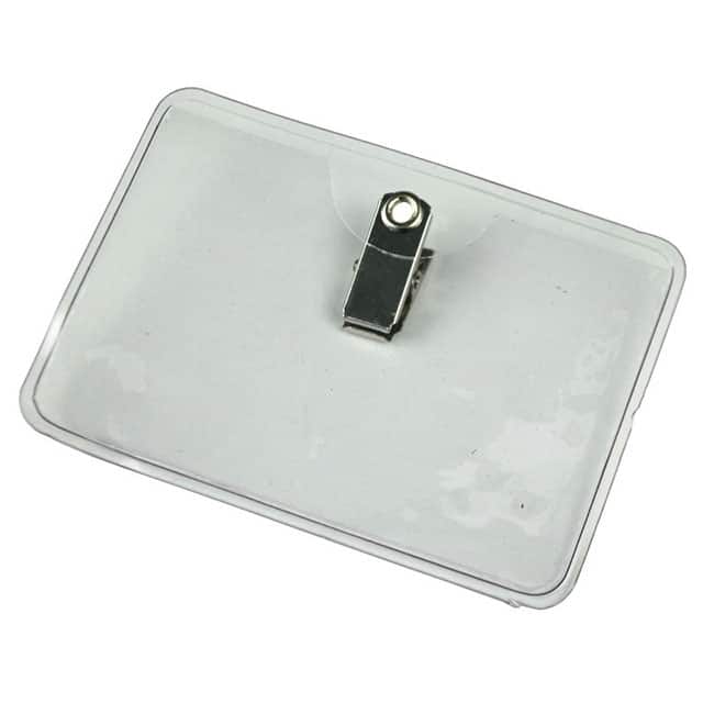 35023 HOLDER BADGE CLIP-ON HORIZ