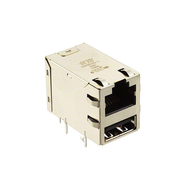 1840035-1 CONN MOD JACK 8P8C R/A SHIELDED