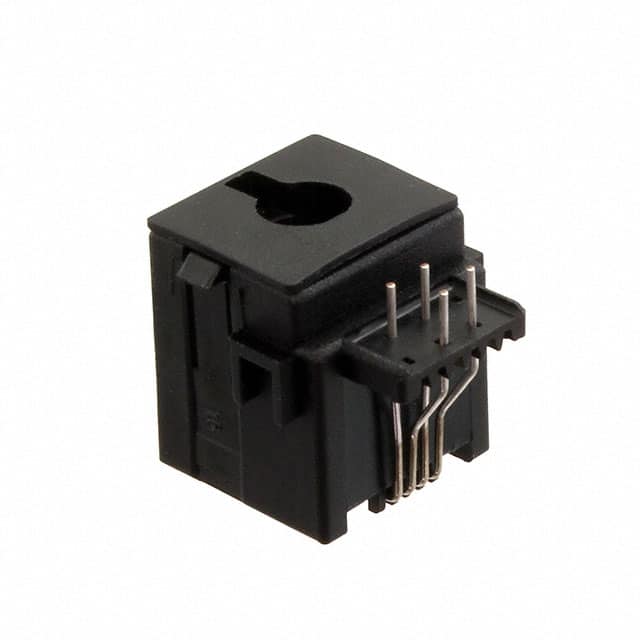 3-216446-2 CONN MOD JACK 6P6C VERT UNSHLD