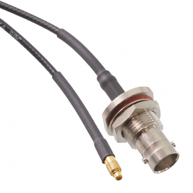 095-850-206-048 BNC BULKHEAD JACK TO MMCX PLUG O